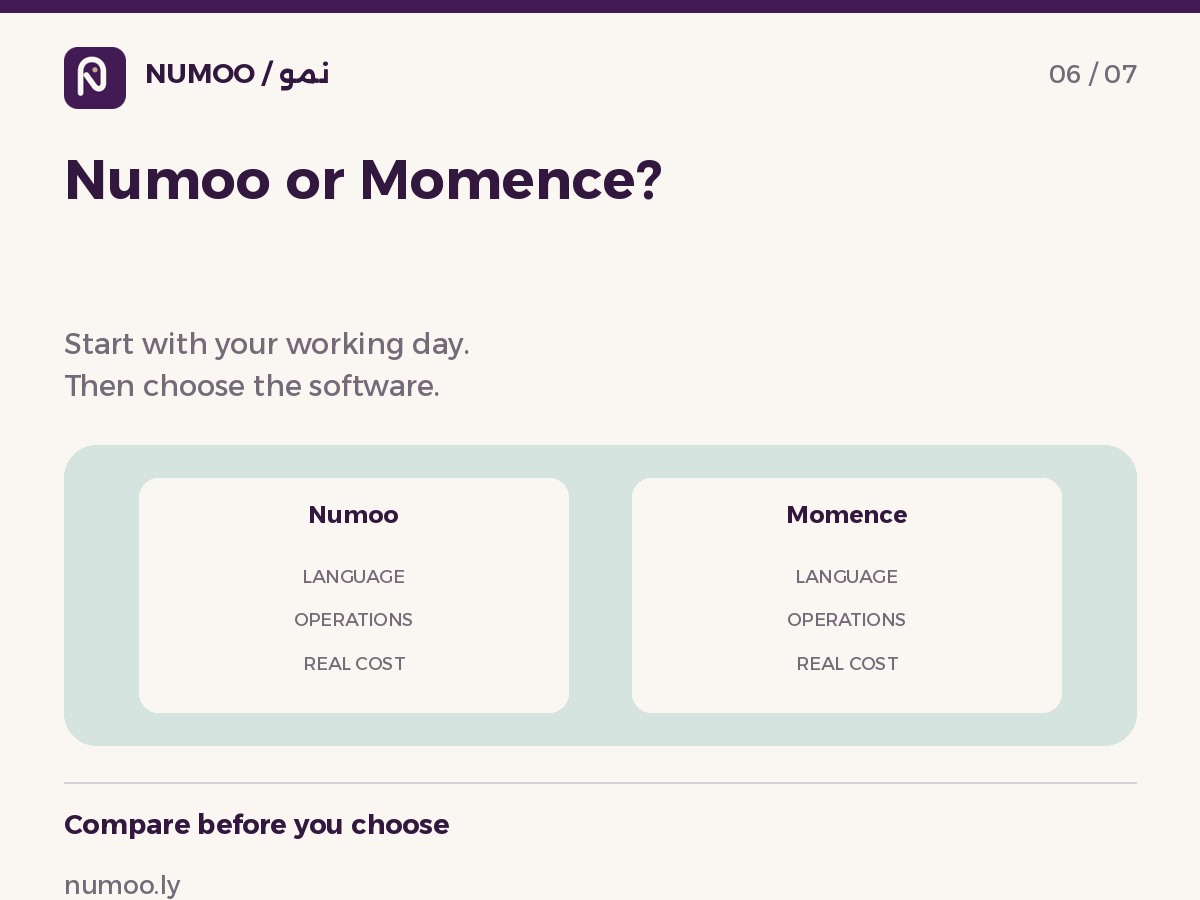 Numoo vs Momence: choosing booking software in Libya